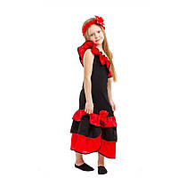 Детский карнавальный костюм Испанки для девочки на праздник карнавал утренник выступление новый год