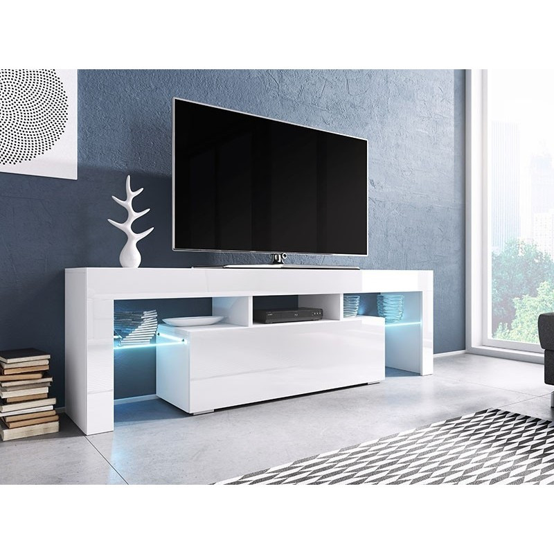 Тумба під телевізор з підсвіткою RTV TORO 138 Сama Meble Польша, фото 1