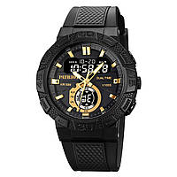 Годинник наручний Patriot 013GB  Gold-Black + Коробка