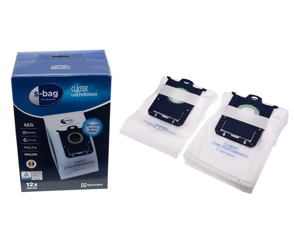 Мішок s-bag Classic Long Performance E200S / E201SM / 9000844812 для порохотягів Electrolux / Philips (12 шт)