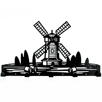 Вішалка настінна Glozis Windmill H-064 46 х 26 см