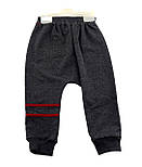 Дитячі костюми 1 рік Туреччина з жилеткою для хлопчика сірий (КДМА71), фото 3