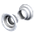 Решітка вентиляційна Домовент ДВ 52 бв біла кругла, фото 3