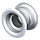 Решітка вентиляційна Домовент ДВ 52 бв біла кругла, фото 2