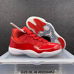 Eur36-46 Air Jordan 11 Retro Win Like 96 високі чоловічі жіночі кросівки Джордан