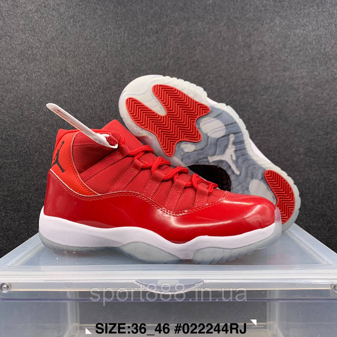 Retro red top 11 jordans