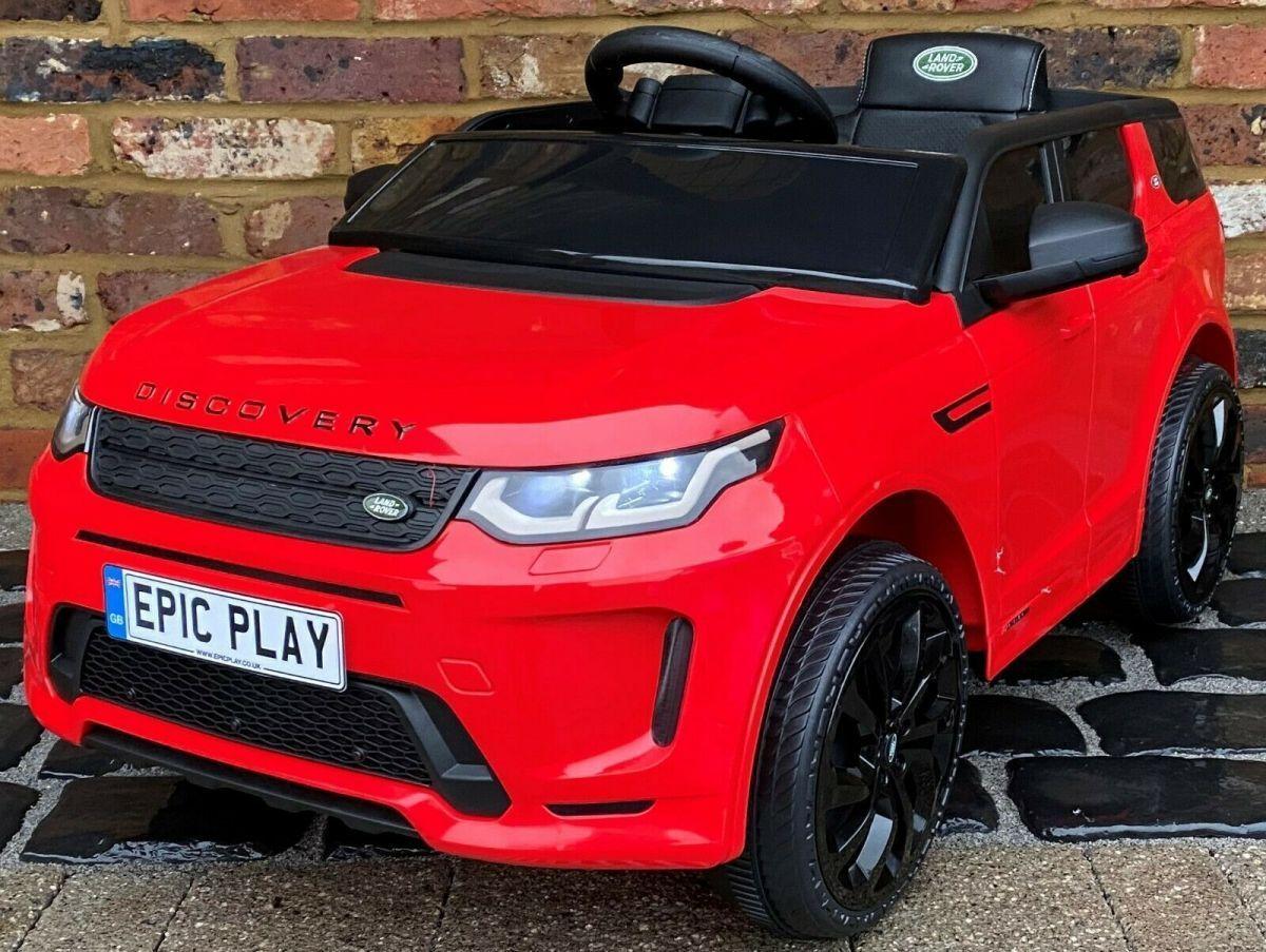 Дитячий електромобіль позашляховик Range Rover Bambi червоний, фото 1