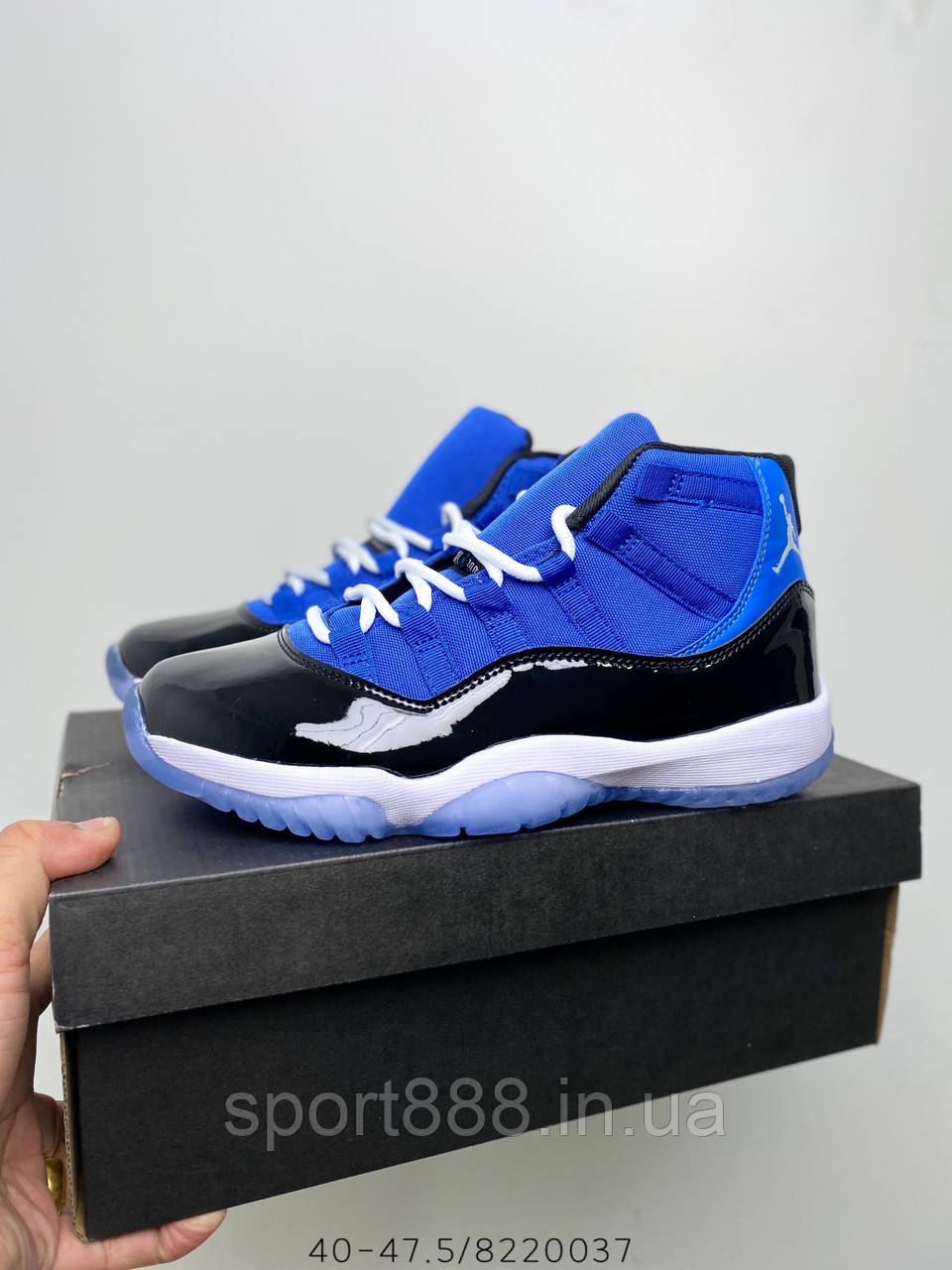 Eur40-47.5 Air Jordan 11 Retro High Royal Blue високі чоловічі жіночі кросівки Джордан