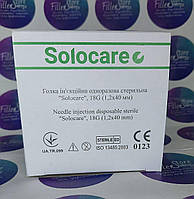 Инъекционная иглголка Solocare 18G×40mm 10 шт.