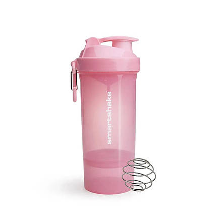 SmartShake Neon 27 Oz 800 ml 2-х компонентний Lite Pink, фото 2