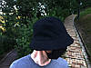 Чорна панама чоловіча жіноча панамка унісекс базова, фото 5
