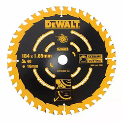 Диск пилковий 184 х 16 мм EXTREME DeWALT DT10303