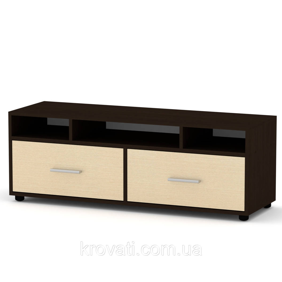 Современная тумба под ТВ Плазма Компанит, Венге комби (ID#1797270863 ...
