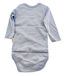 Дитяче боді 1, 2 роки Туреччина бавовняна для хлопчиків блакитний (ФДМ26), фото 2