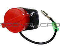 Выключатель зажигания для мотоблока с двигателем 168F/170F (6,5/7Hp) (один провод) "ST".
