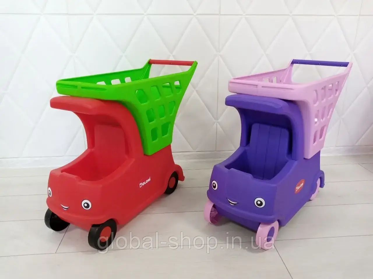 Дитячий автомобіль — візок, толокар, кошик, "Супермаркет", Doloni (01540/01, 01540/02)