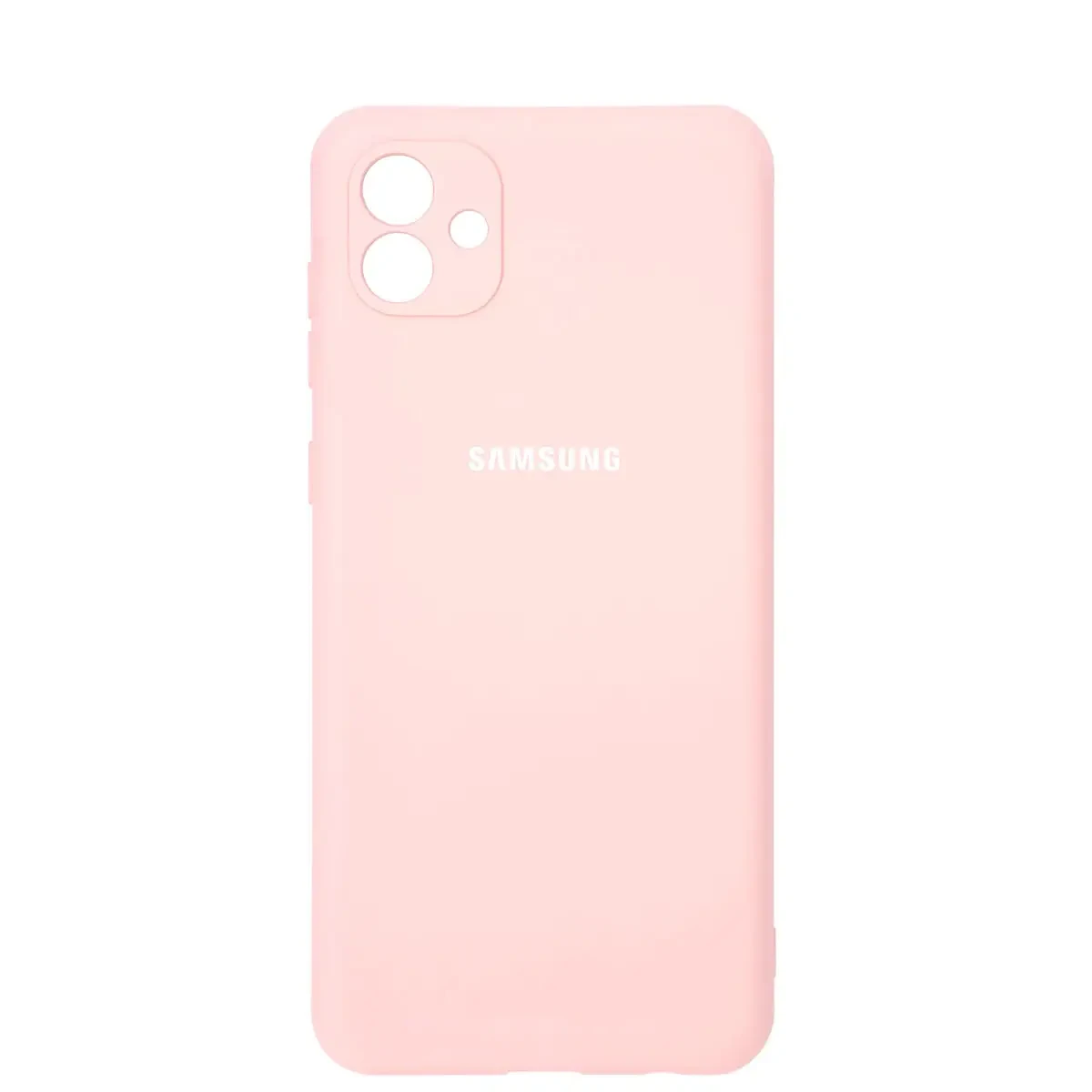 Чохол Silicone case для Samsung Premium A04 Pink Sand (18) пудра