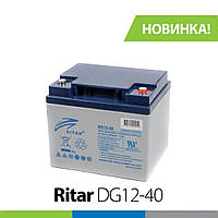 Гелевая аккумуляторная батарея 12В 40 Aч Ritar DG12-40 GEL