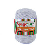 Spagoyarn Macrame (Макраме) № 05 білий (Пряжа синтетична, нитки для макраме)