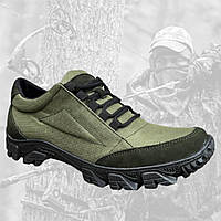 Мужские Тактические военные Кроссовки Олива Летние (36-47р) для охоты и рыбалки