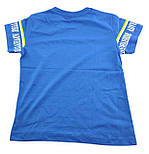 Дитяча футболка 7 років Туреччина без рукавів літня для хлопчиків синя (ФДМ15), фото 2