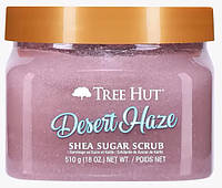 Скраб для тела сахарный Tree Hut с маслом ши и малиной Desert Haze Sugar для всех типов кожи 510 г