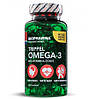 Риб'ячий жир з Омега 3 Biopharma Trippel Omega-3 144 капсули виробництва Норвегія. Оригінальний продукт., фото 2
