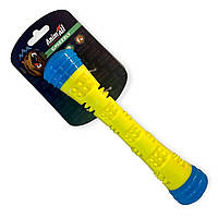 Игрушка для собак AnimAll GrizZzly GrizZzly волшебная палочка 4.6х4.6х23 см Blue/yellow 9826