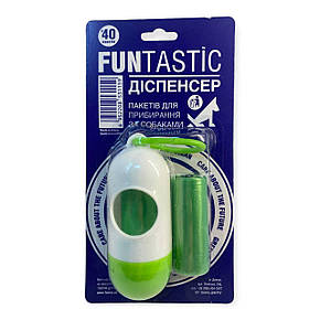 Контейнер-диспенсер FunTastic для прибирання за собакою під час прогулянок Р03313, фото 4