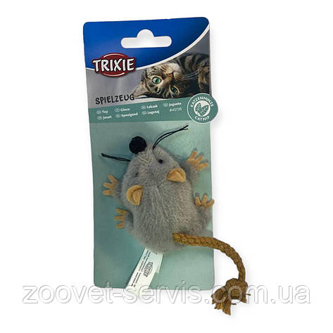Іграшка для кішок Trixie Миша з м'ятою 7см TX-45735, фото 1