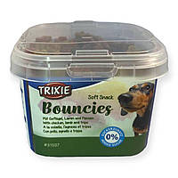 Лакомства Trixie Soft Snack Bouncies для собак с птицей и бараниной 140г, ТХ-31507