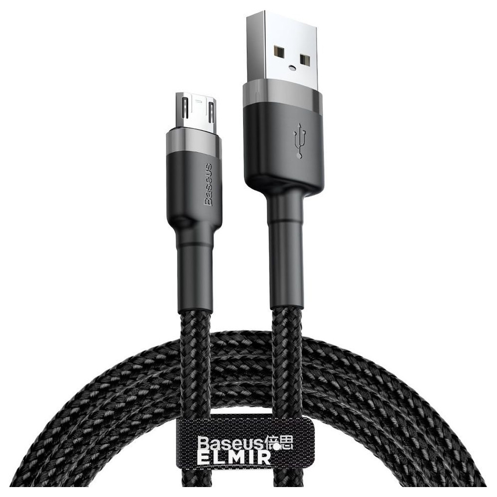 Кабель 3 метри мікроспід Baseus microusb cable cafule 3m Camklf-hg1, фото 1