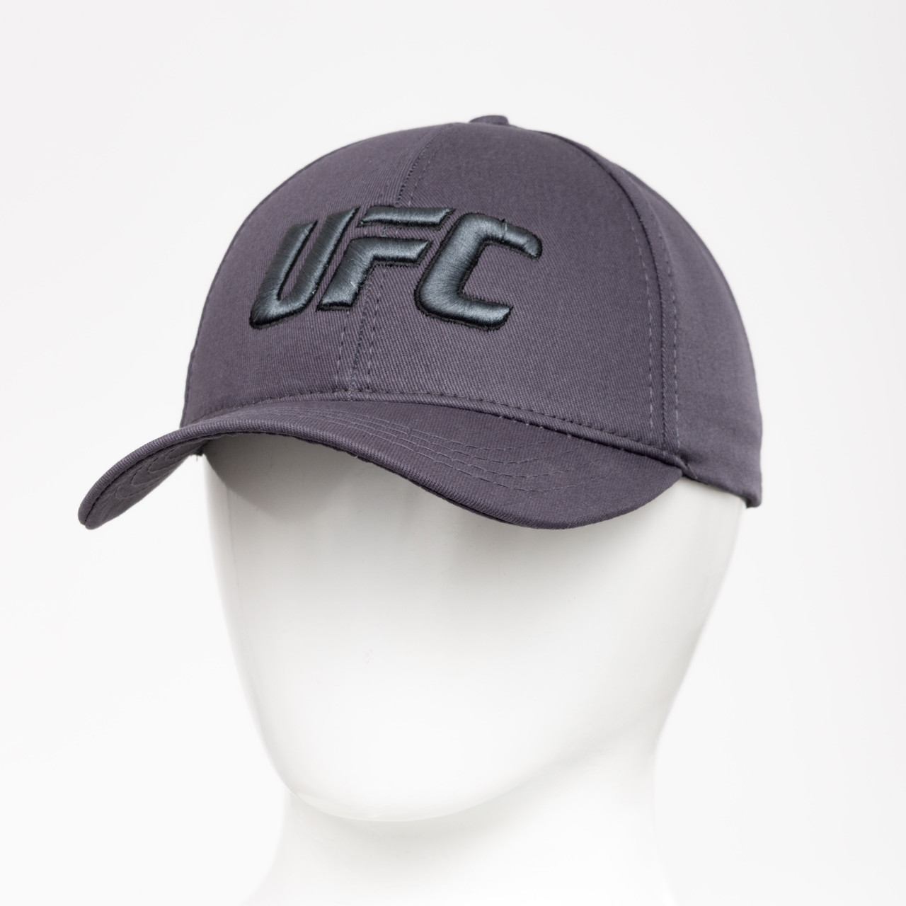 Бейсболка UFC 6-ти клинка (діагональ) сірий