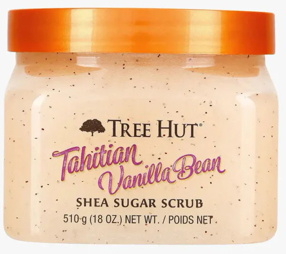 Скраб для тіла цукровий Tree Hut з олією ши та ваніллю Tahitian Vanilla Bean Sugar для всіх типів шкіри 510 г