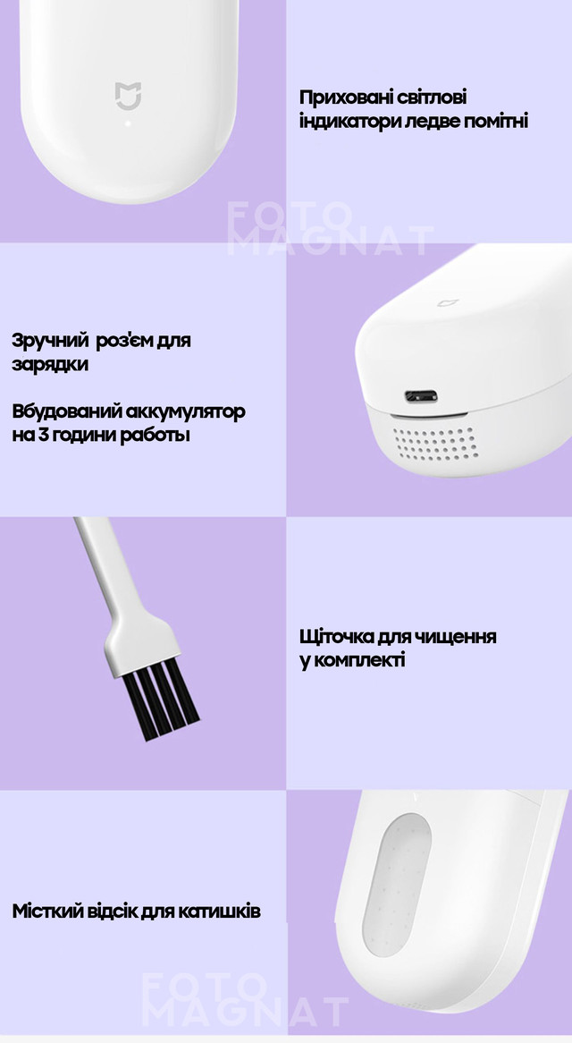 Машинка для удаления катышков Xiaomi Mijia hairball trimmer (Mijia Lint Remover MQXJQ01KL)