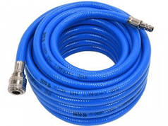 YATO Шланг пневматичний ПВХ  з швидкоз'єднув. наконечниками; ?= 10 мм, макс. тиск 20 Bar, l= 20 м