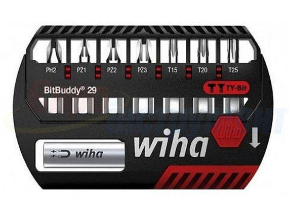 Набір біт із тримачем Wiha BitBuddy (8 шт.) (W42137), фото 1