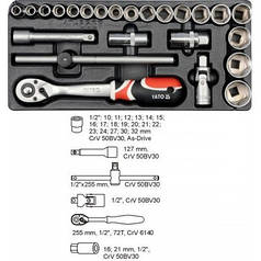 Набір інструментів Yato YT-5537