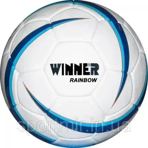 М'яч футбольний Winner Rainbow, фото 1