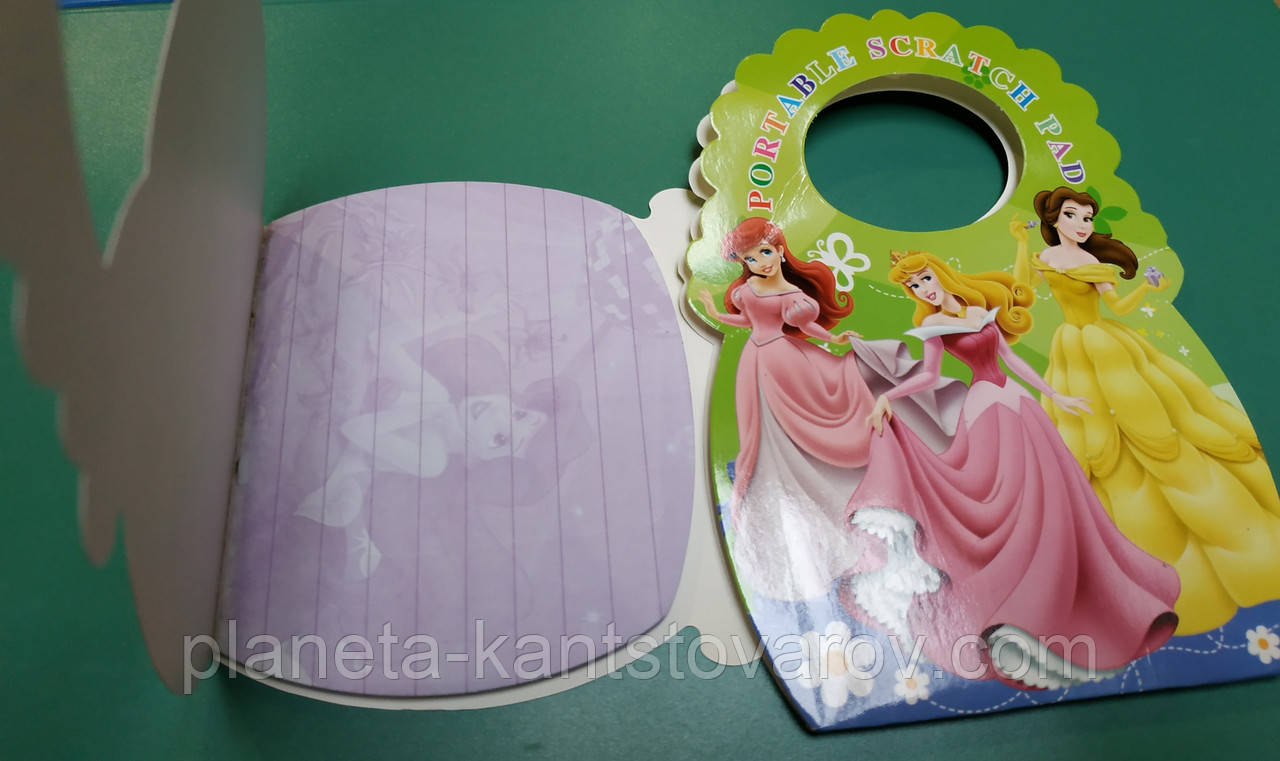 Блокнот-сумочка на спіралі 76K427 "Принцеса Холодне Серце" (55 аркушів, 12*10 див.)