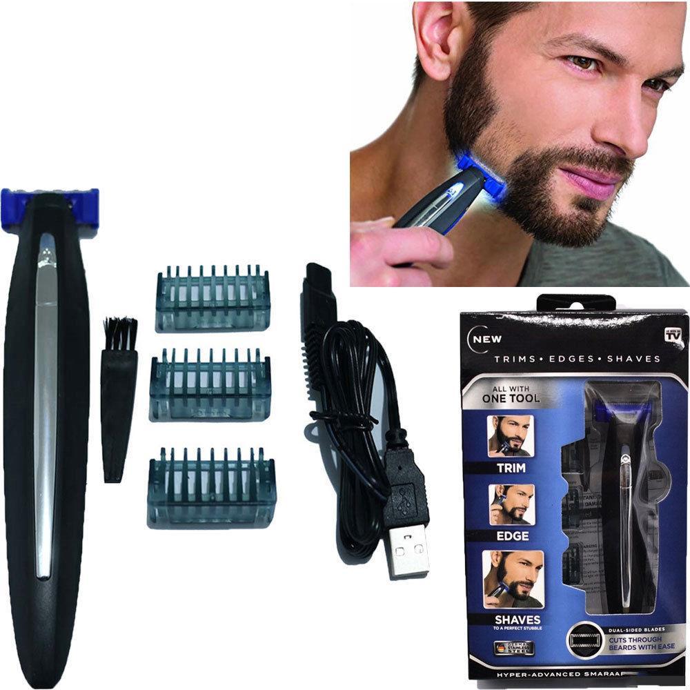 Триммер - бритва для мужчин Micro Touch Solo, мужская машинка для стрижки волос BAN - фото 1 - id-p1797370949