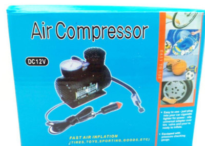Автомобильный компрессор Air Pomp MJ004, для подкачки шин, автонасос BAN - фото 2 - id-p1797370957
