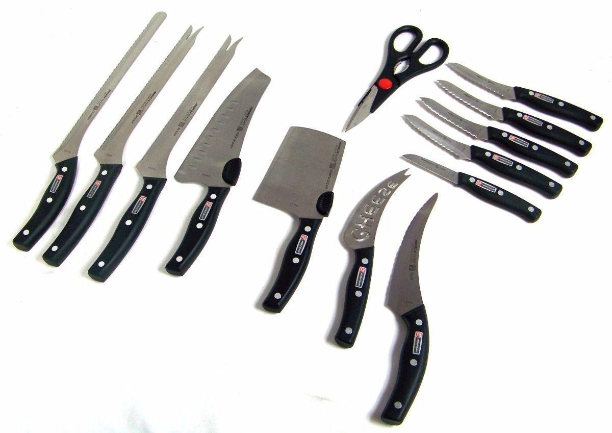 Набор профессиональных кухонных ножей Miracle Blade 13 в 1 BAN - фото 10 - id-p1797370977