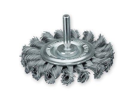 Щітка дискова Lessmann 70х16 мм неіржавкий дріт