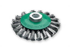 Щітка конічна Lessmann 100 мм М14 неіржавкий дріт