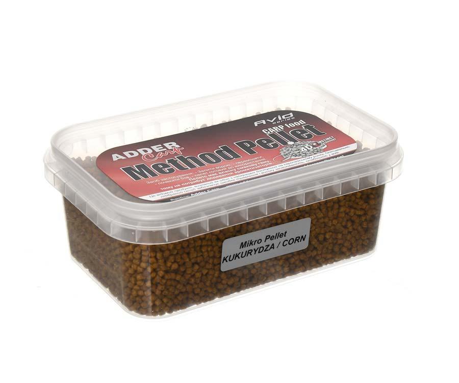 Пелетс Adder Carp Mikro Method Pellet Avid Corn 300г, фото 1