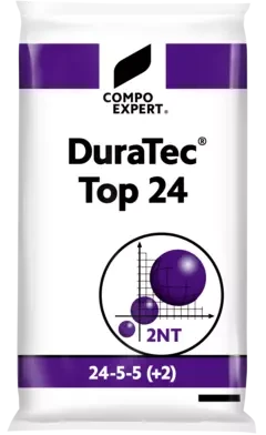 Комплексне добриво Compo Expert DuraTec Top 24 25 кг 2 міс NPK 24+5+2+ME