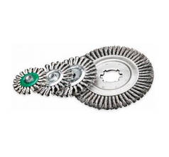 Щітка дискова Lessmann 150х22,2 мм неіржавкий дріт