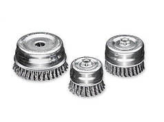 Щітка чашкова Lessmann 80 мм М14 сталевий дріт