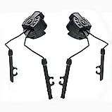 Адаптер для навушників EARMOR ARC Helmet Rails Adapter M11-Peltor, Колір: Black, фото 3